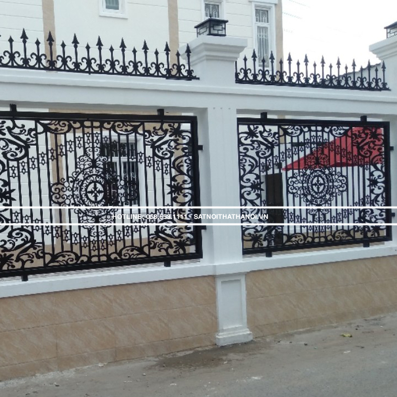 Hàng rào sắt nghệ thuật nhiều mẫu đẹp nhất tại Thành Tâm